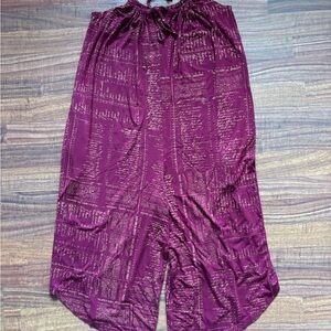 Kauluae Petition Wide-Leg Crop Leg Romper